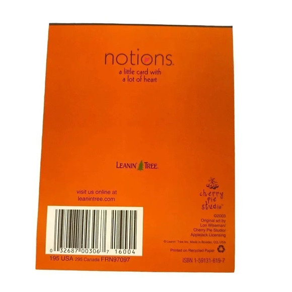 FUNNY Girl Blonde Friendship VTG Greeting Cards Leanin' Tree Lori Wiseman NOS - Picture 6 of 15